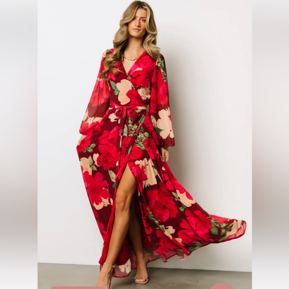 Baltic Born Katinka Wrap Maxi Dress